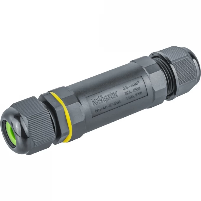 Кабельные коннекторы NAVIGATOR серии NTB-IP68 I-OBRAZNYII 3PIN NTB-I01-3P-IP68