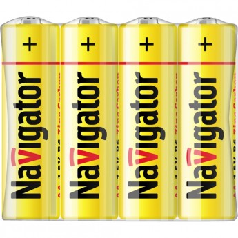 Батарейки NAVIGATOR серии NBT-NS-R6-SH4 солевые