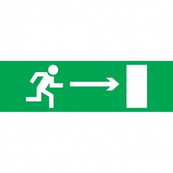 Аварийные наклейки NAVIGATOR серии NL "Направление к эвакуационному выходу налево" NEF-07