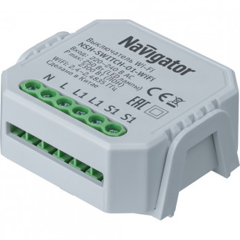 Умный выключатель Navigator NSH-SWITCH-01-Wi-Fi