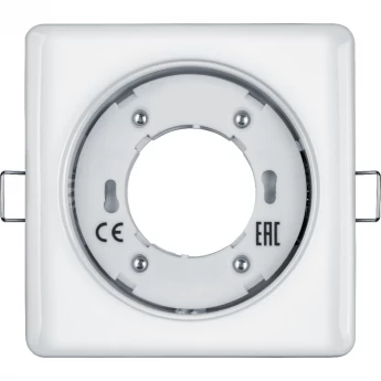 Встраиваемый декоративный поворотный светильник NAVIGATOR серии NGX NGX-S2-001-GX53 квадрат, белый Встраиваемый декоративный поворотный светильник NAVIGATOR серии NGX NGX-S2-001-GX53 квадрат, белый
