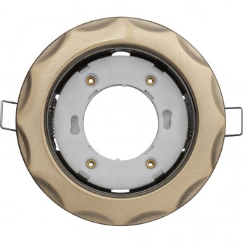 Встраиваемый декоративный поворотный светильник NAVIGATOR серии NGX NGX-R9-007-GX53 звезда, черненая бронза