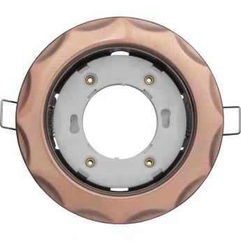 Встраиваемый декоративный поворотный светильник NAVIGATOR серии NGX NGX-R9-006-GX53 звезда, черненая медь Встраиваемый декоративный поворотный светильник NAVIGATOR серии NGX NGX-R9-006-GX53 звезда, черненая медь